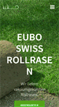 Mobile Screenshot of eubo-swiss-rollrasen.ch